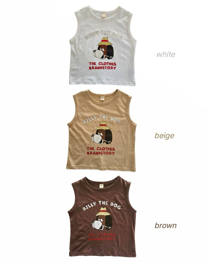 Bymimi - Korean Children Fashion - #toddlerclothing - Billy Sleeveless