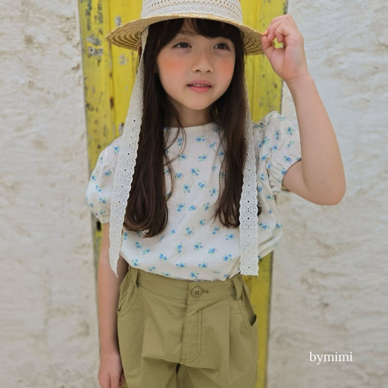 Bymimi - Korean Children Fashion - #toddlerclothing - Vera Puff Tee - 8