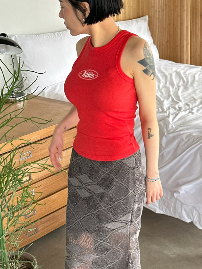 Chavi - Korean Women Fashion - #momslook - Austin Sleeveless Tee - 3