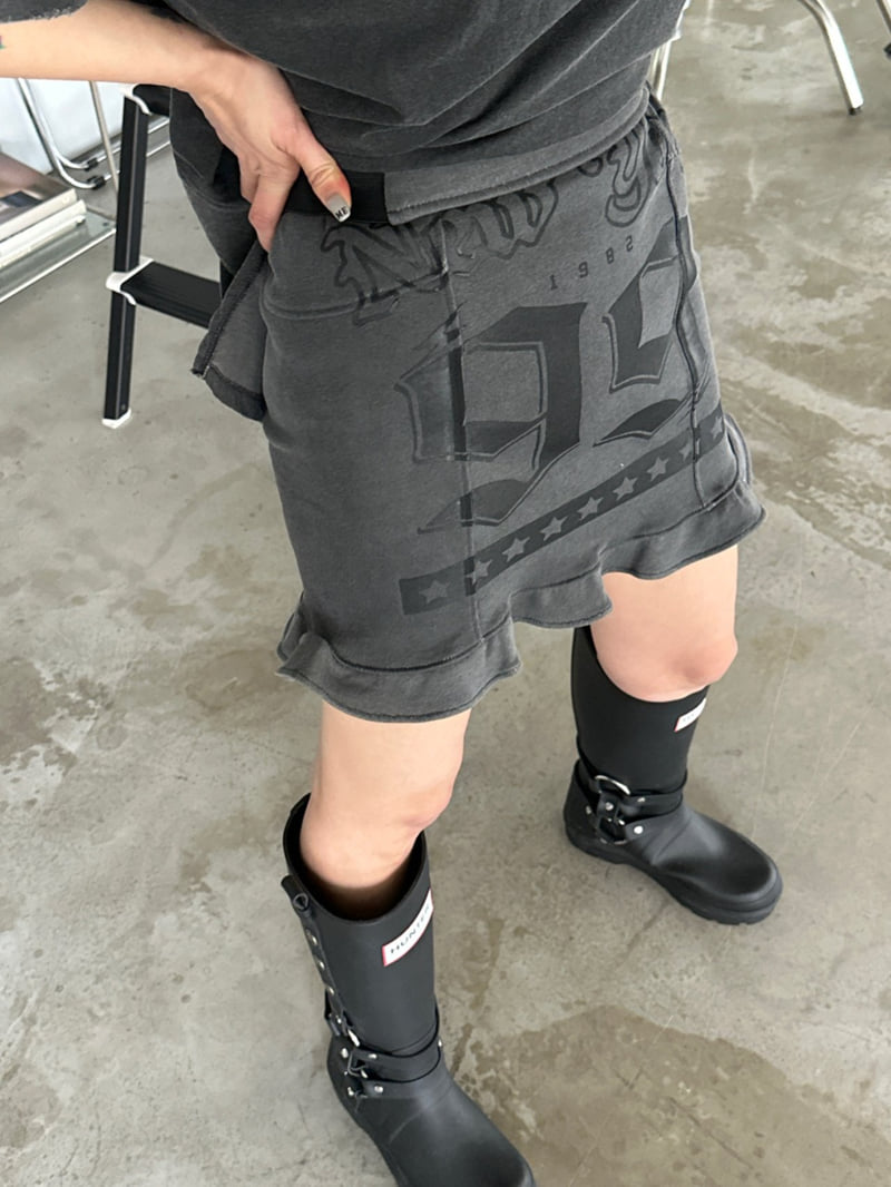 Chavi - Korean Women Fashion - #momslook - New York Jersey Skirt - 5