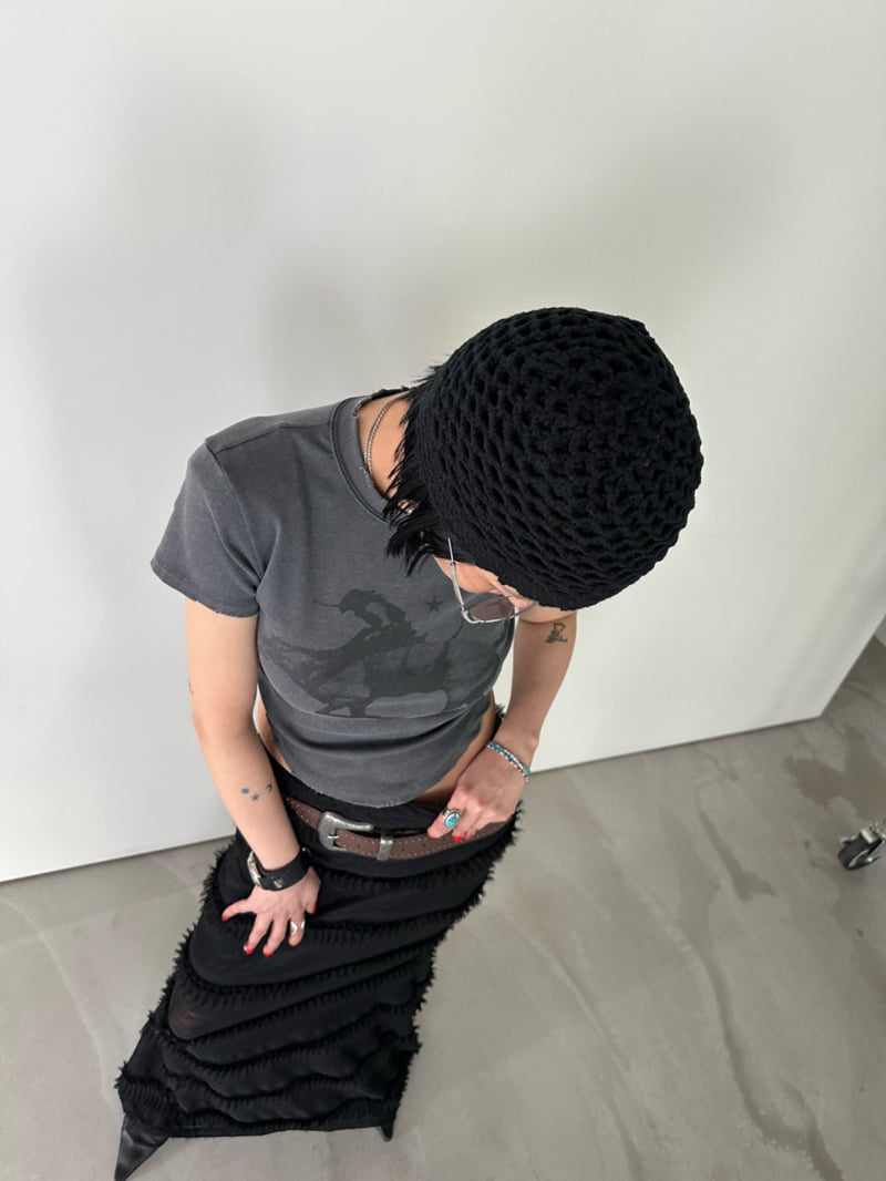 Chavi - Korean Women Fashion - #momslook - Cowboy Tee - 4
