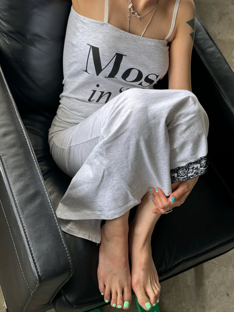 Chavi - Korean Women Fashion - #momslook - Moss Top One-Piece - 11