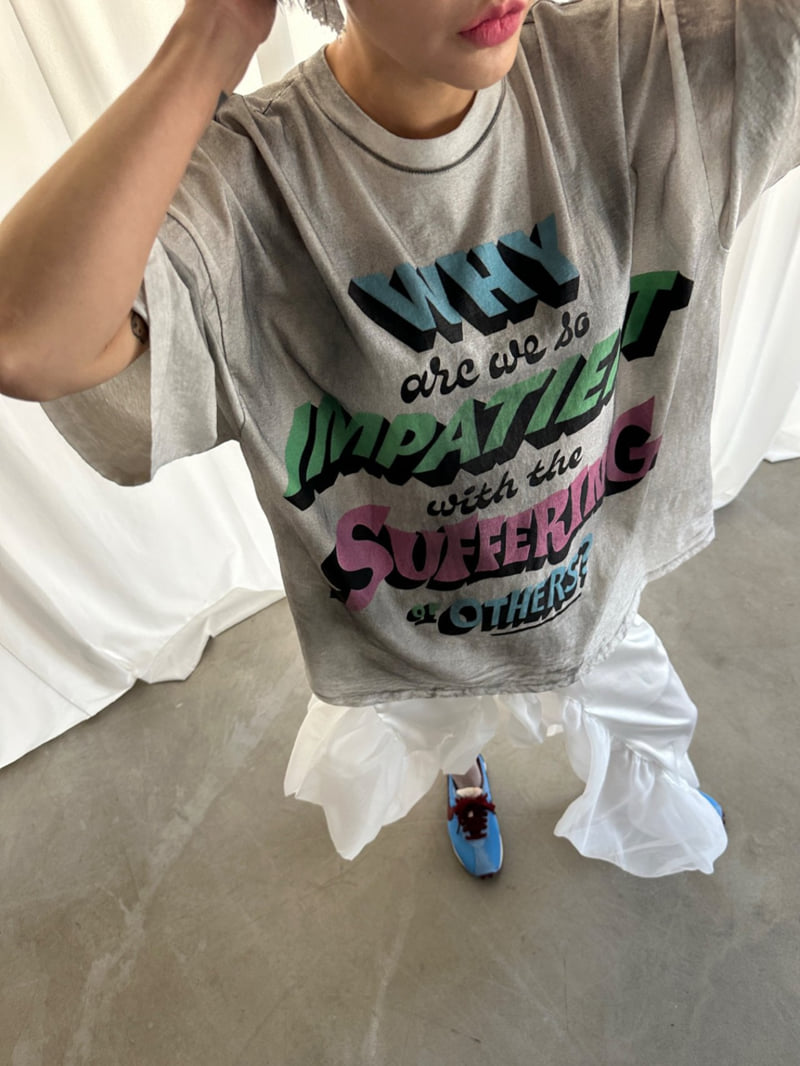 Chavi - Korean Women Fashion - #romanticstyle - Surfing Tee - 3