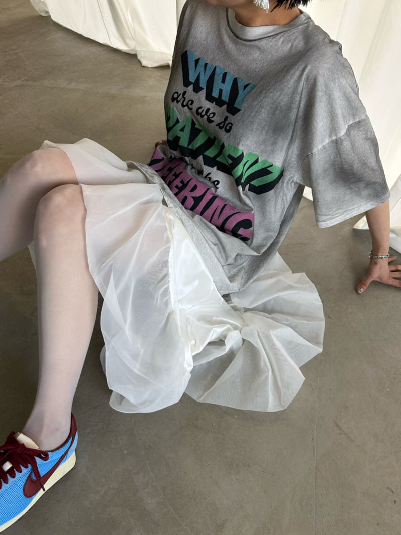 Chavi - Korean Women Fashion - #romanticstyle - Surfing Tee - 4