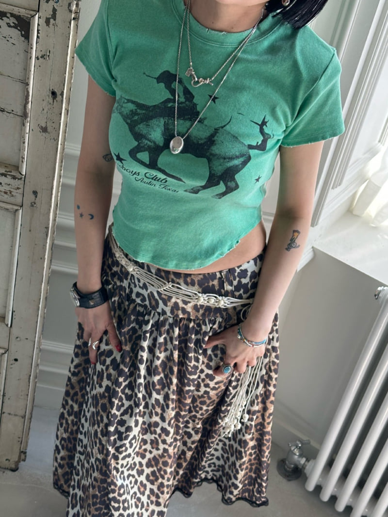 Chavi - Korean Women Fashion - #shopsmall - Cowboy Tee - 11