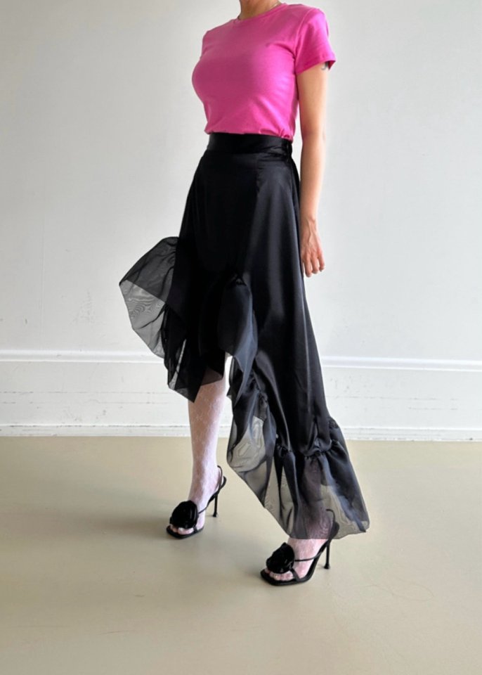 Chavi - Korean Women Fashion - #thelittlethings - Organza Frill Skirt - 8