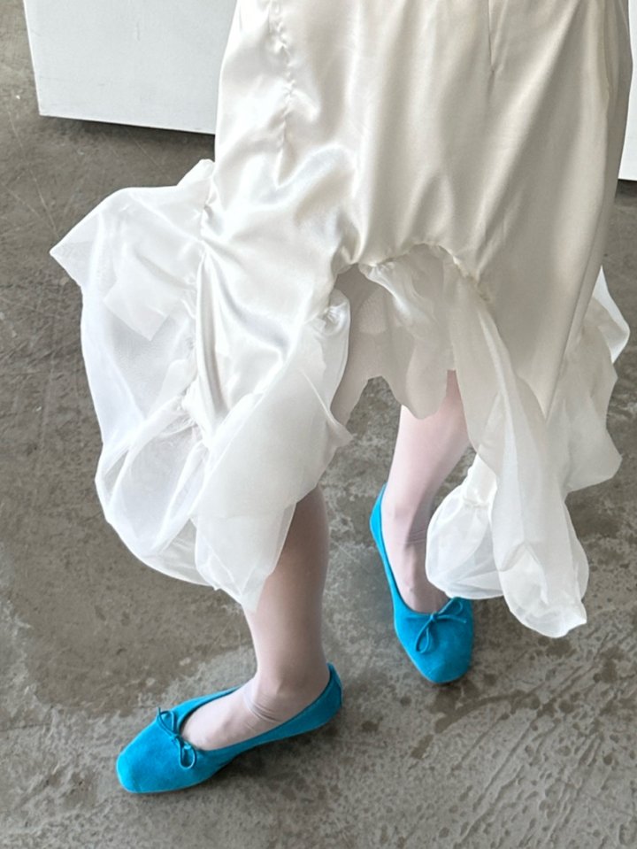Chavi - Korean Women Fashion - #vintageinspired - Organza Frill Skirt