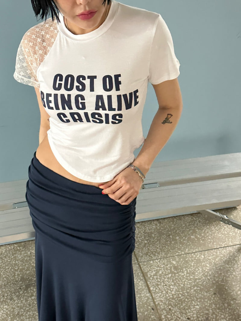 Chavi - Korean Women Fashion - #vintageinspired - Coast Tee - 11