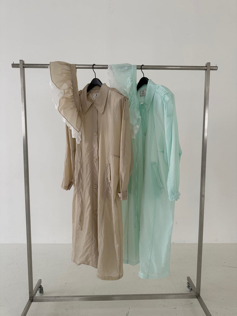 Chavi - Korean Women Fashion - #womensfashion - Summer Trench Coat (Belt Set)