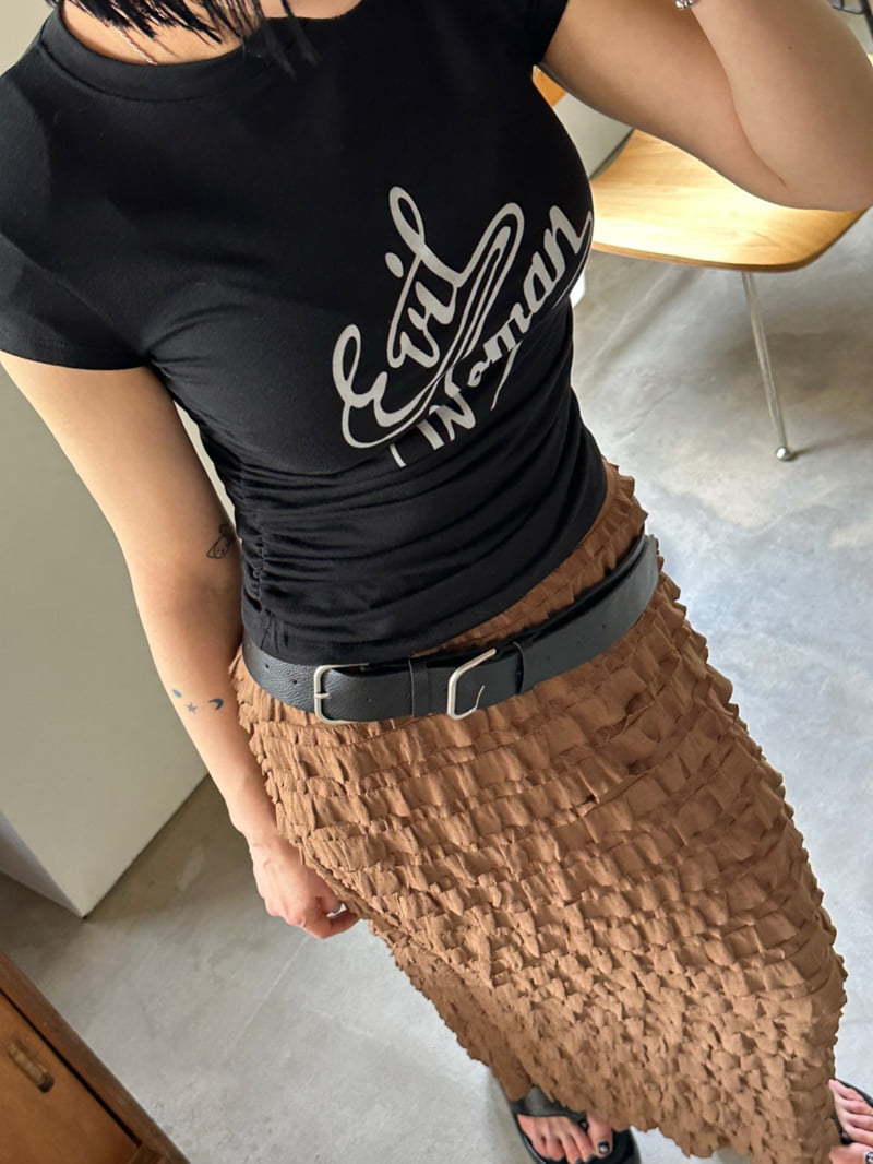 Chavi - Korean Women Fashion - #womensfashion - Ruffle Cut Skirt - 8