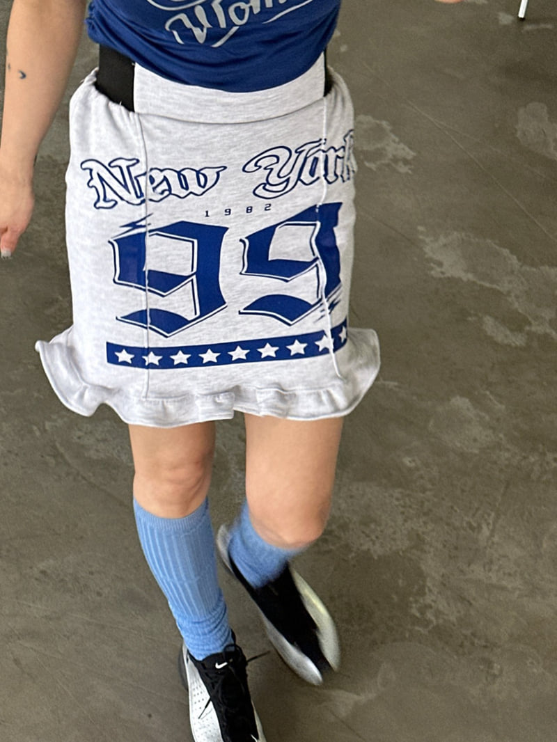Chavi - Korean Women Fashion - #womensfashion - New York Jersey Skirt - 8