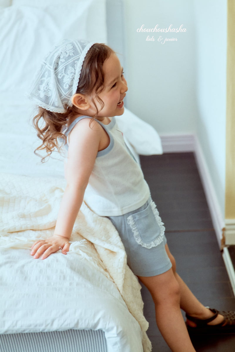 Chouchou Shasha - Korean Children Fashion - #childrensboutique - Sherbet Sleeveless Tee - 10