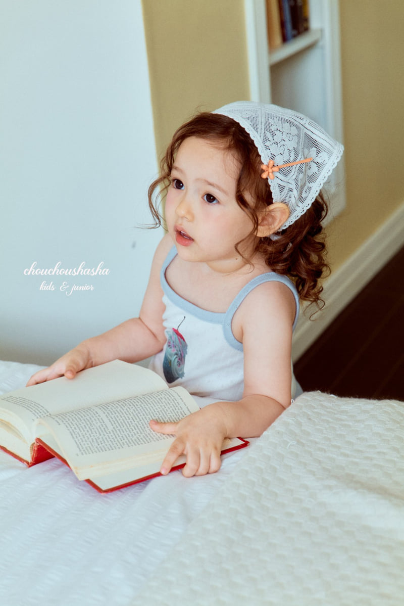 Chouchou Shasha - Korean Children Fashion - #discoveringself - Lace Bandana - 8