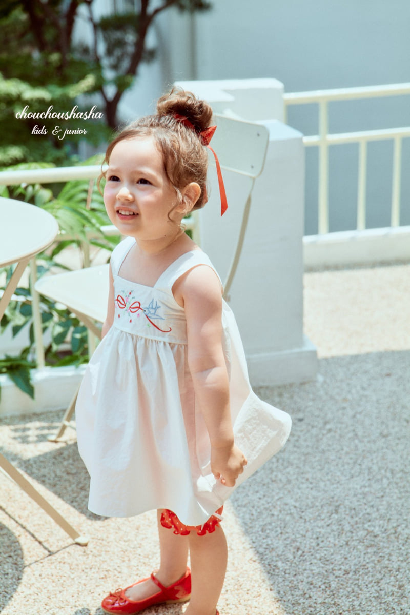 Chouchou Shasha - Korean Children Fashion - #discoveringself - Bird One-piece - 2
