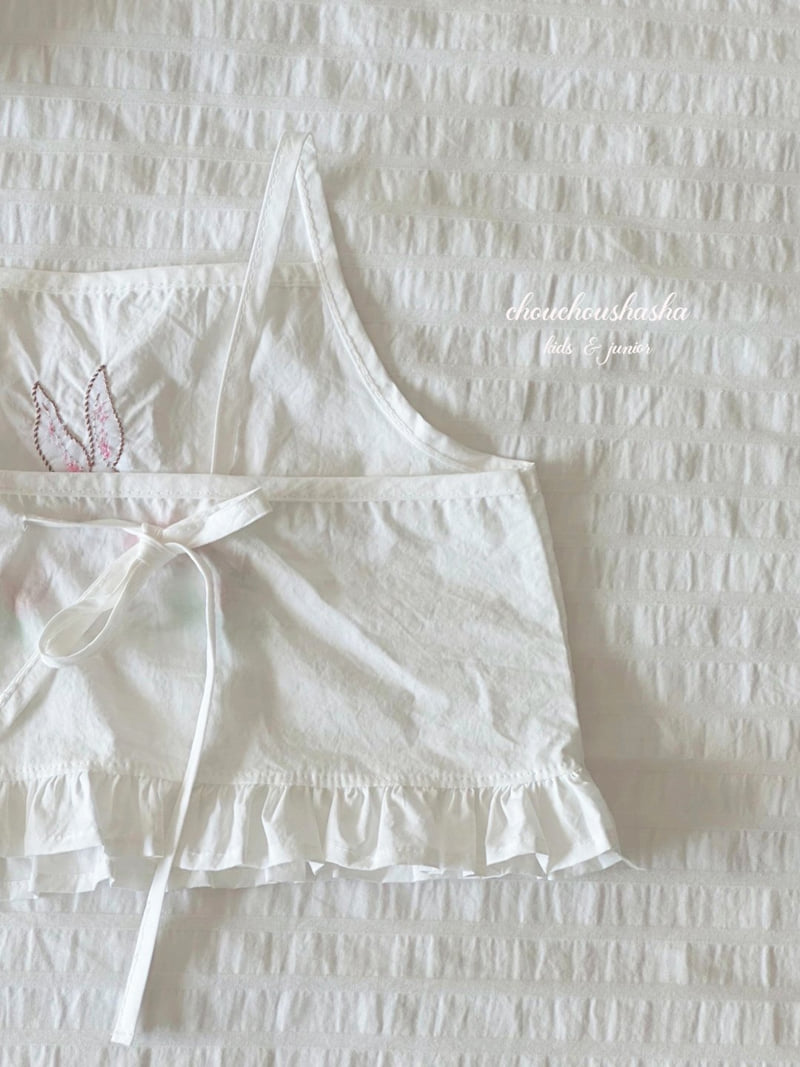 Chouchou Shasha - Korean Children Fashion - #fashionkids - Rabbit Sleeveless Tee - 12