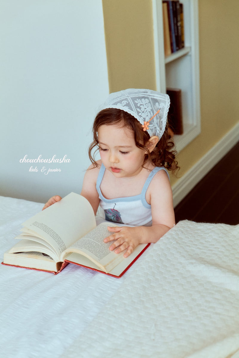 Chouchou Shasha - Korean Children Fashion - #fashionkids - Lace Bandana - 9