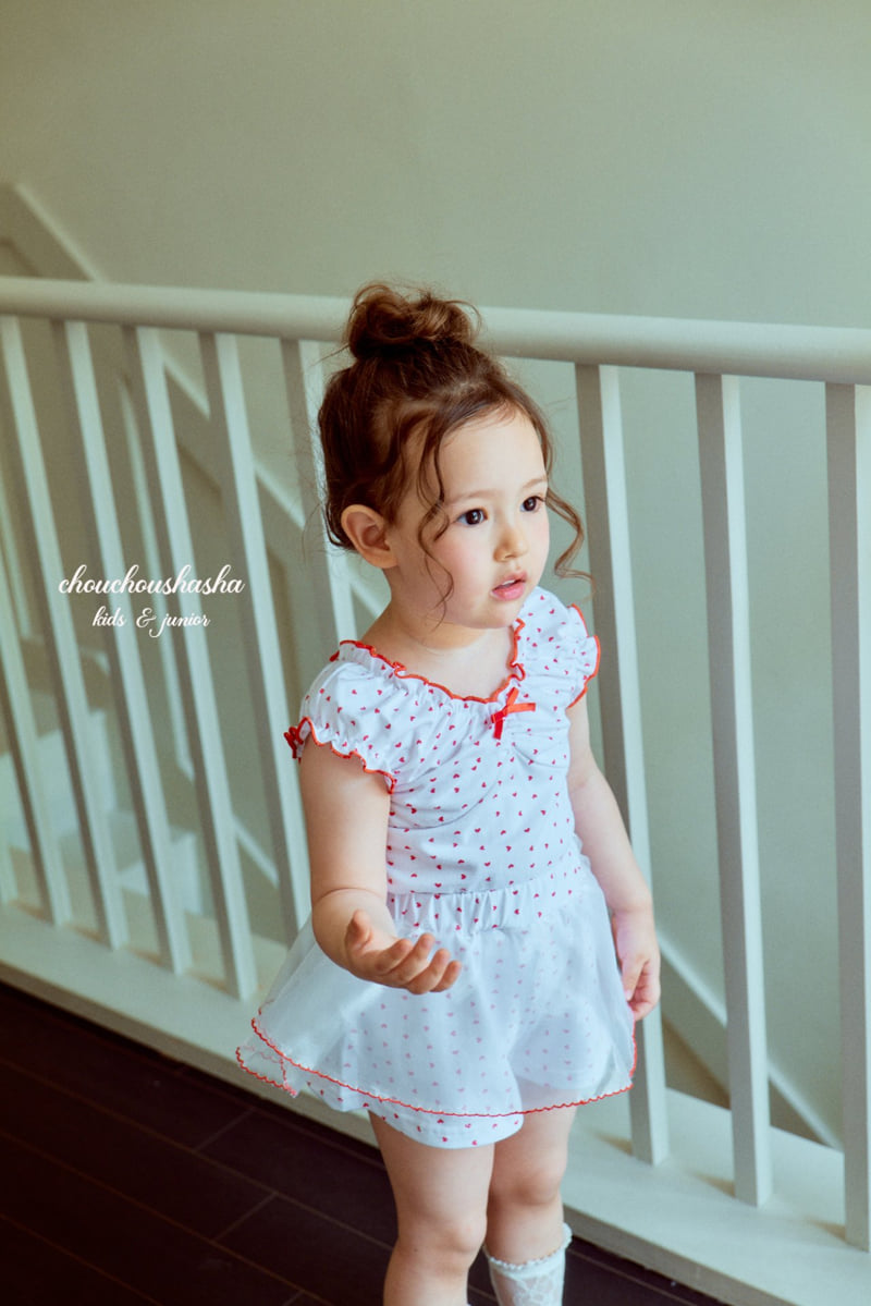 Chouchou Shasha - Korean Children Fashion - #kidsshorts - Elly Set - 2