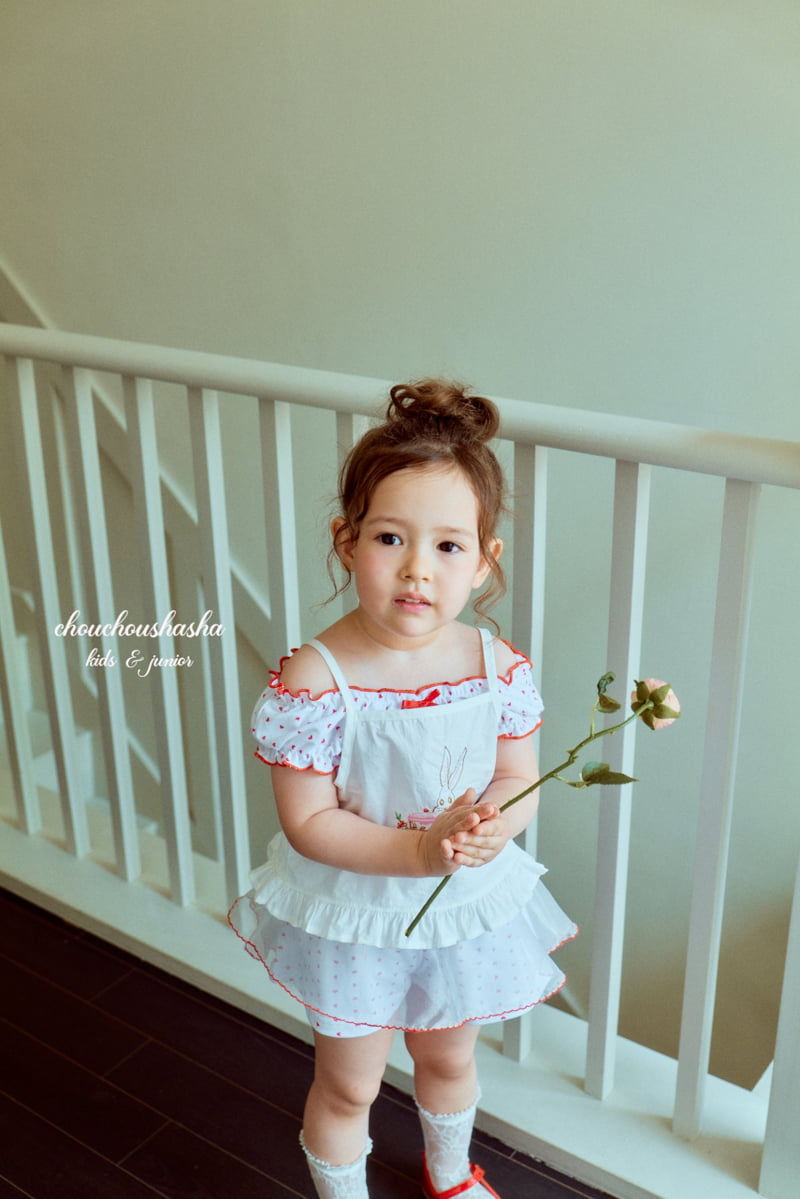 Chouchou Shasha - Korean Children Fashion - #minifashionista - Rabbit Sleeveless Tee - 3
