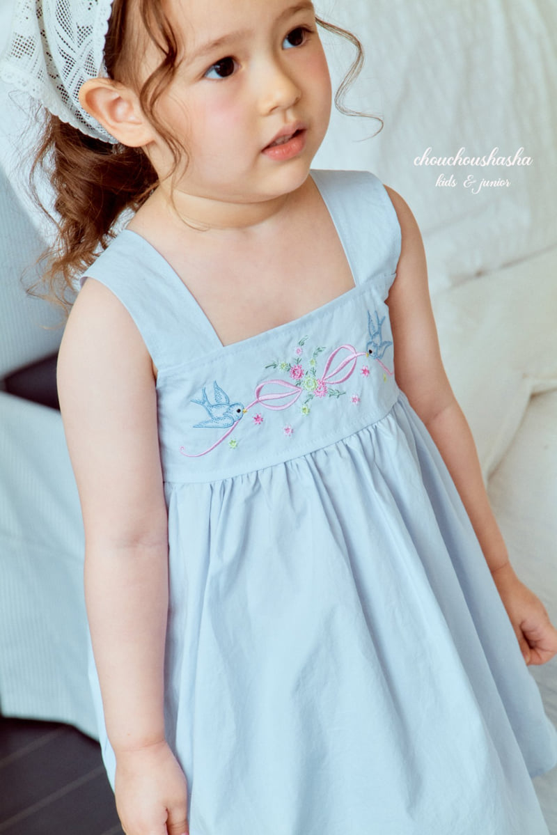 Chouchou Shasha - Korean Children Fashion - #minifashionista - Bird One-piece - 10