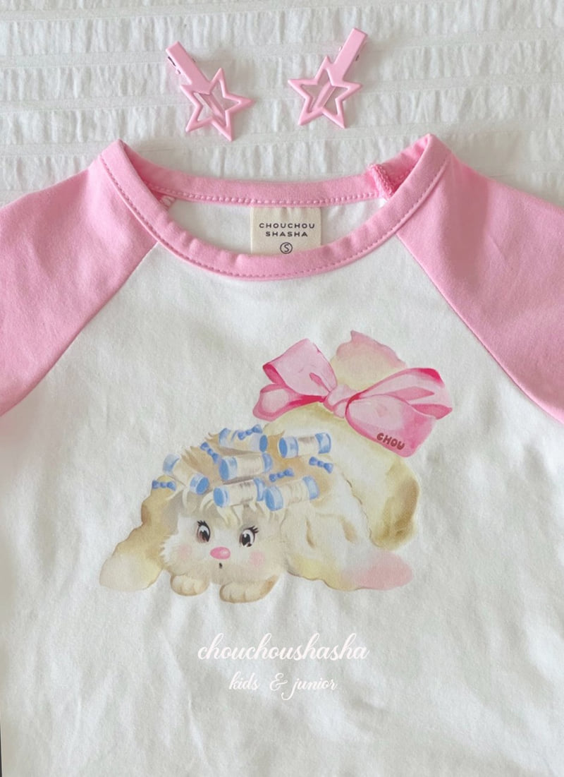Chouchou Shasha - Korean Children Fashion - #minifashionista - Lolly Raglan Tee - 6