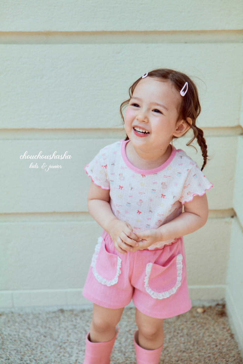 Chouchou Shasha - Korean Children Fashion - #toddlerclothing - Toy Tee - 8