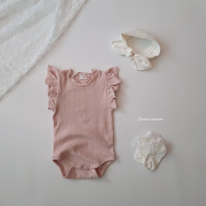 Choucream - Korean Baby Fashion - #babyboutique - Sophia Eyelet Suit - 7