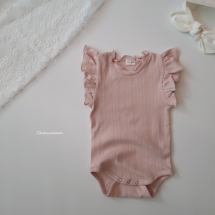 Choucream - Korean Baby Fashion - #babyboutiqueclothing - Sophia Eyelet Suit - 8