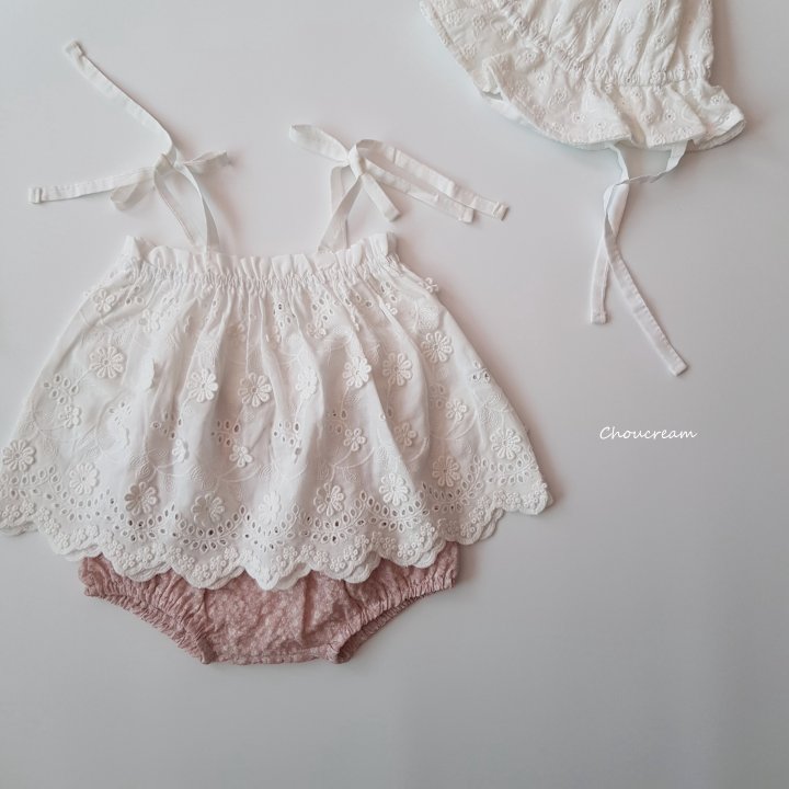 Choucream - Korean Baby Fashion - #babyclothing - Flower Garden Lace Blouse - 7