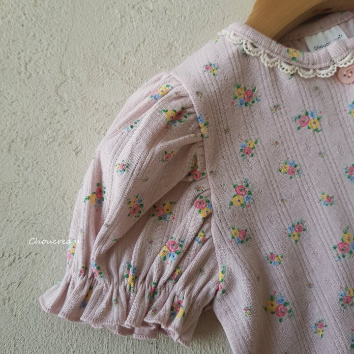 Choucream - Korean Baby Fashion - #babyclothing - Rose Puff Cardigan - 12