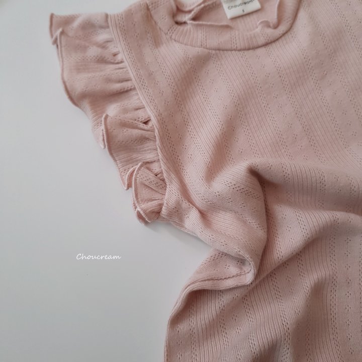 Choucream - Korean Baby Fashion - #babyfashion - Sophia Eyelet Suit - 10
