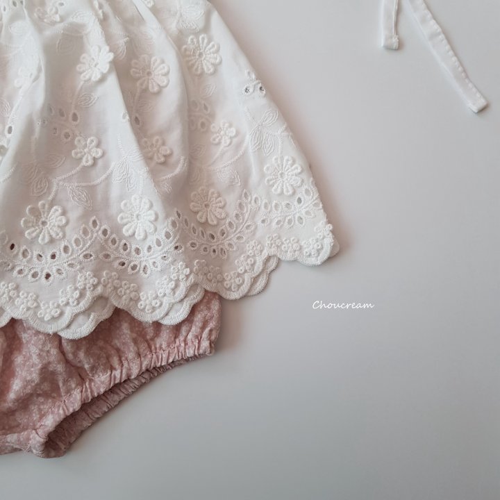 Choucream - Korean Baby Fashion - #babyfashion - Flower Garden Lace Blouse - 8