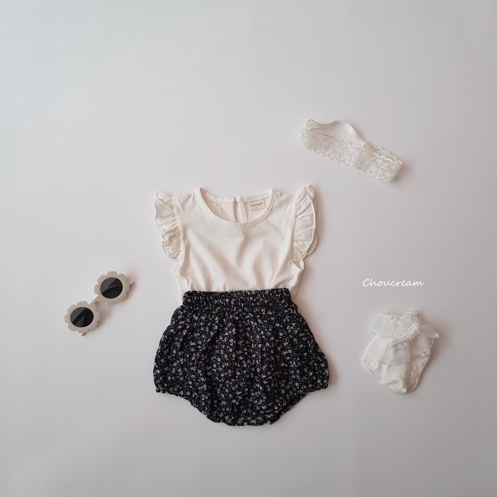 Choucream - Korean Baby Fashion - #babyfashion - Summer Flower Bloomer - 7