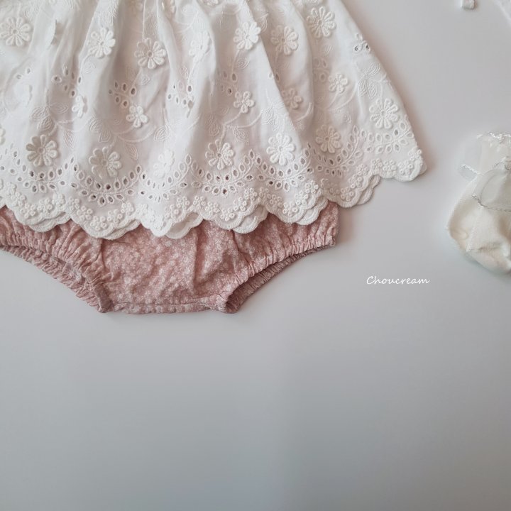 Choucream - Korean Baby Fashion - #babyfever - Flower Garden Lace Blouse - 9