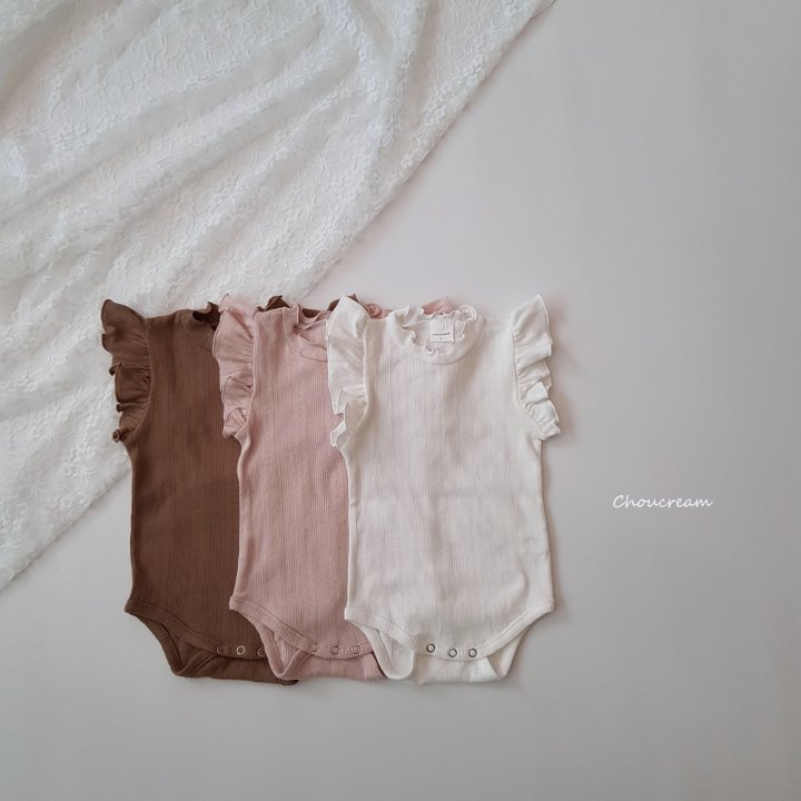 Choucream - Korean Baby Fashion - #babyoutfit - Sophia Eyelet Suit