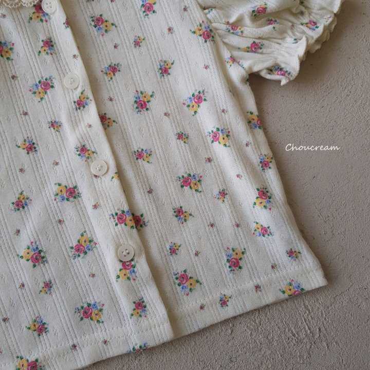 Choucream - Korean Baby Fashion - #babywear - Rose Puff Cardigan - 6