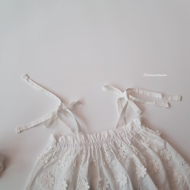 Choucream - Korean Baby Fashion - #onlinebabyshop - Flower Garden Lace Blouse - 4