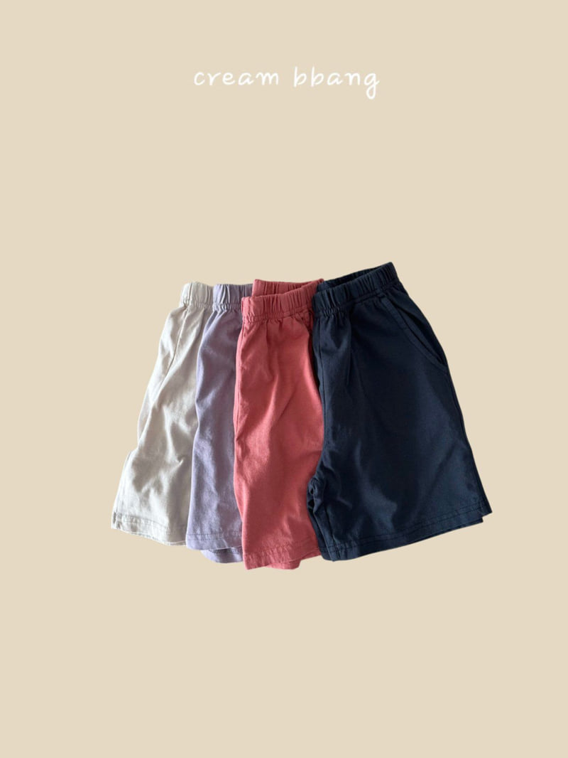 Cream Bbang - Korean Children Fashion - #Kfashion4kids - Organic Cotton Shorts