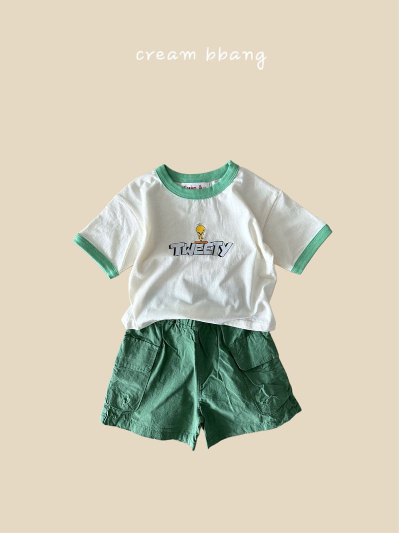 Cream Bbang - Korean Children Fashion - #childofig - Tweety Tee - 8