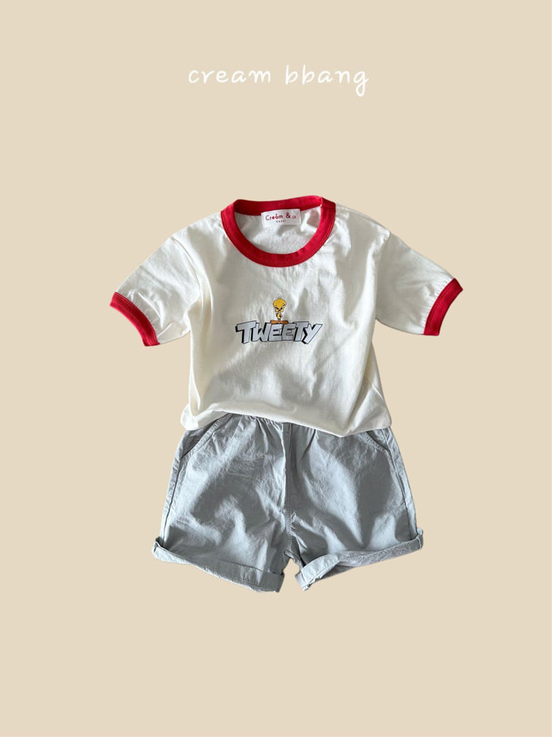 Cream Bbang - Korean Children Fashion - #discoveringself - Tweety Tee - 11