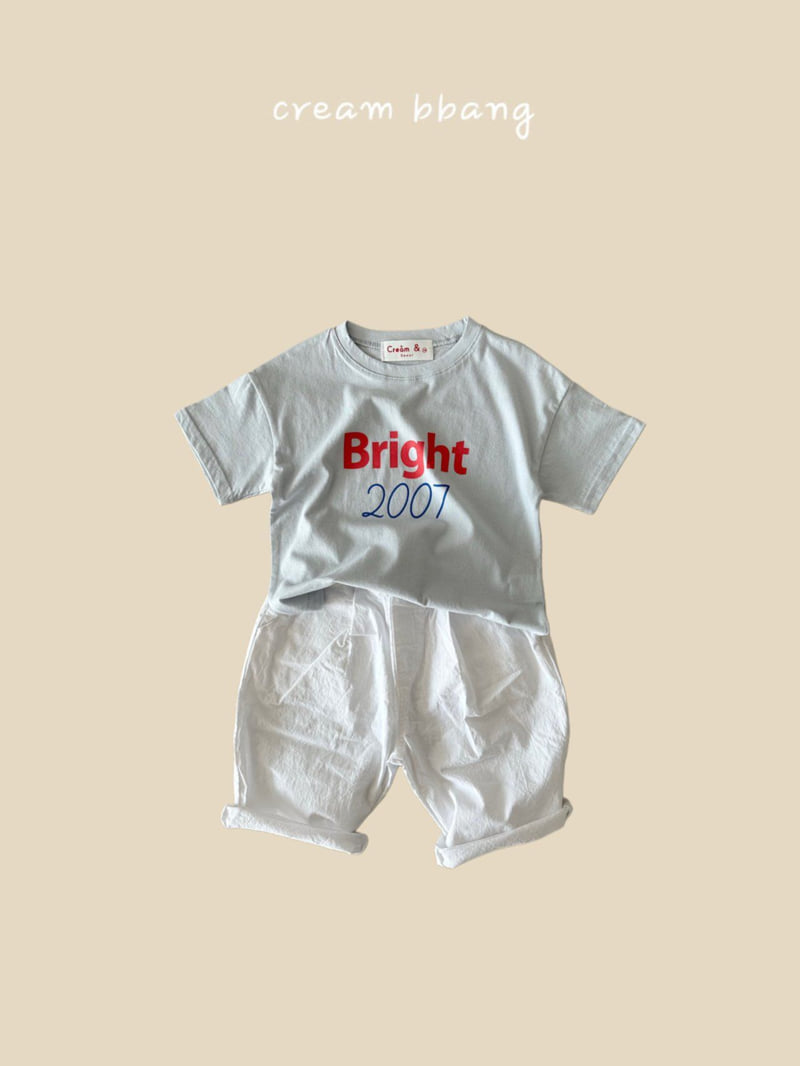 Cream Bbang - Korean Children Fashion - #discoveringself - Bright Single Tee - 7