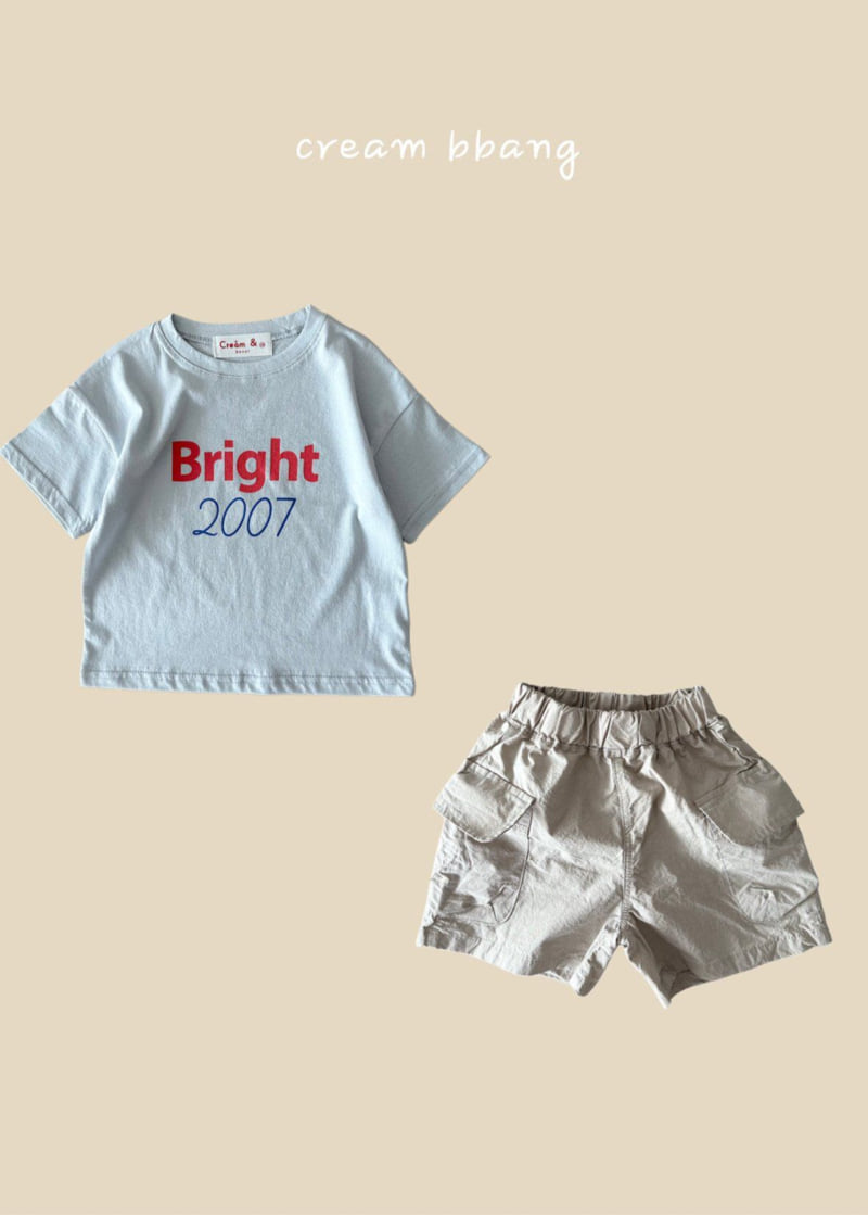 Cream Bbang - Korean Children Fashion - #fashionkids - Bright Single Tee - 8