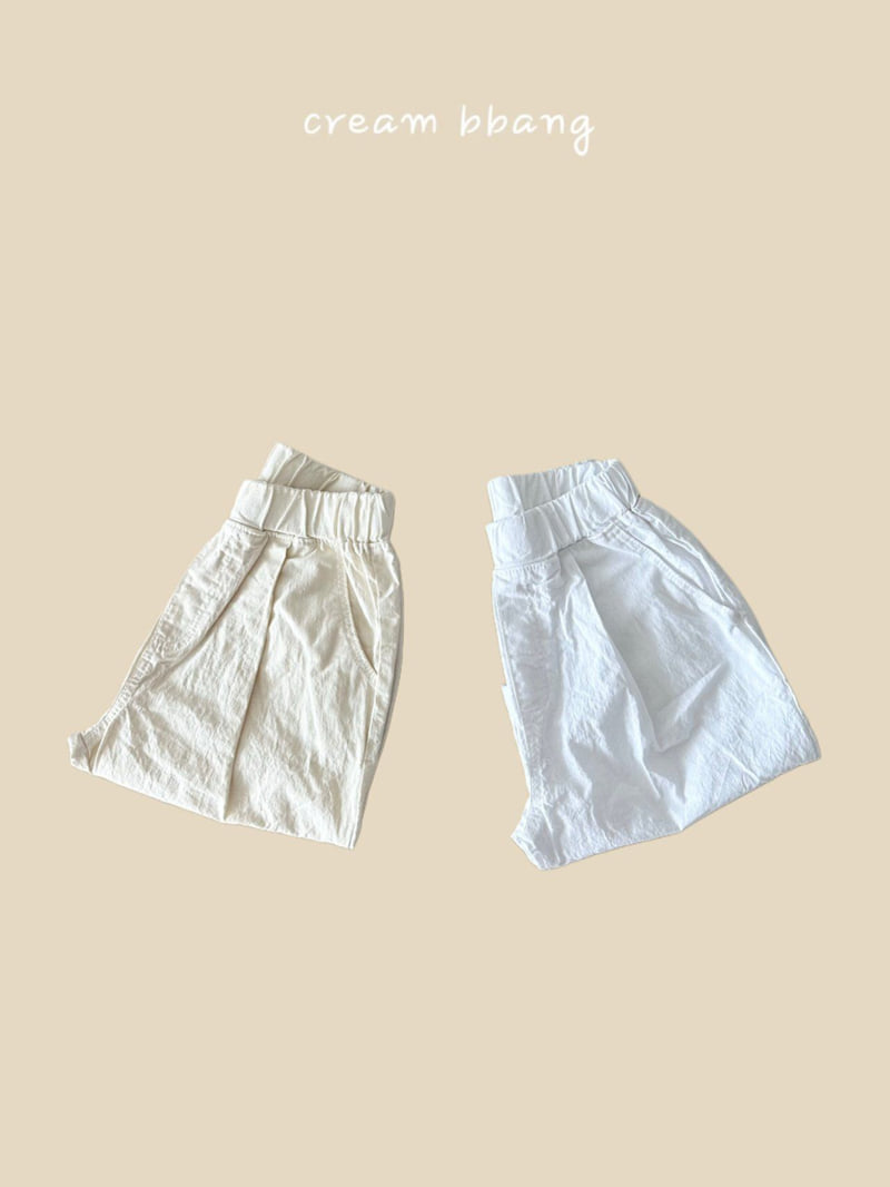 Cream Bbang - Korean Children Fashion - #kidsshorts - Summer Linen Span Pants - 11