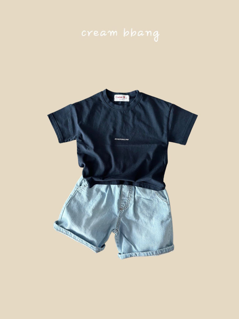 Cream Bbang - Korean Children Fashion - #kidsshorts - Ice Denim Shorts - 7