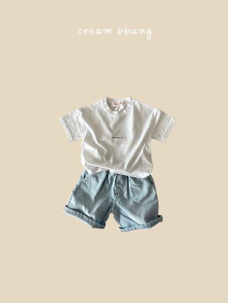 Cream Bbang - Korean Children Fashion - #kidsstore - Ice Denim Shorts - 8