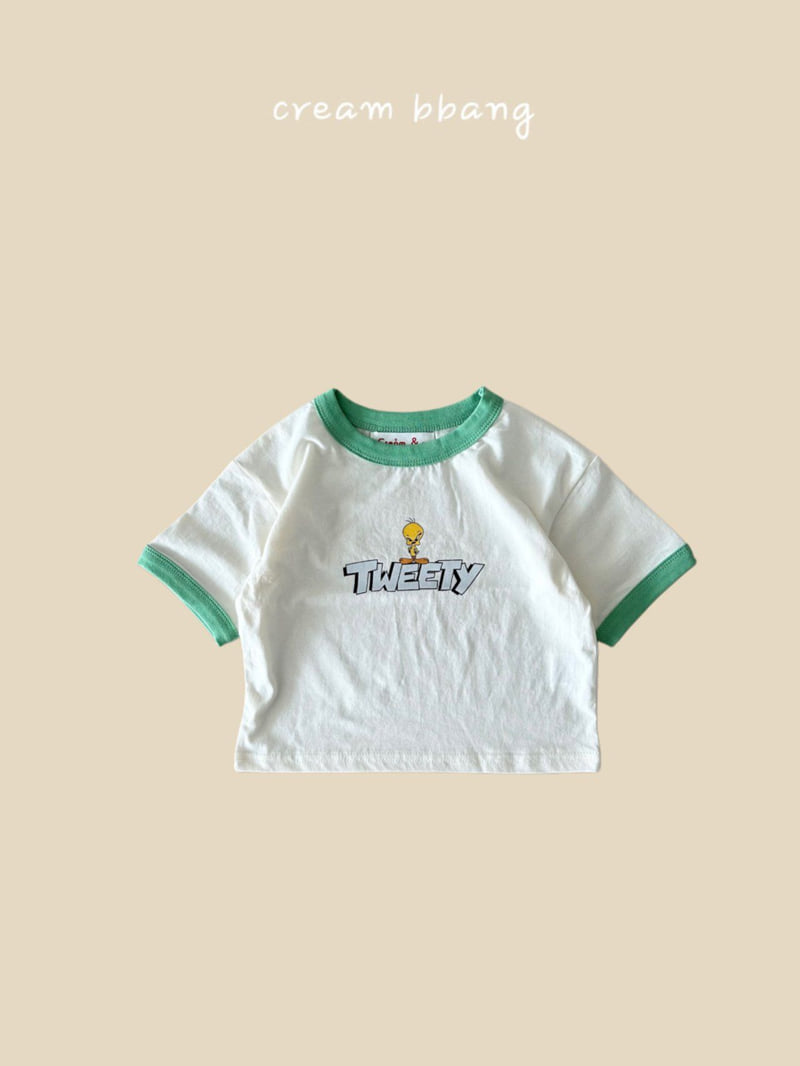Cream Bbang - Korean Children Fashion - #littlefashionista - Tweety Tee - 3