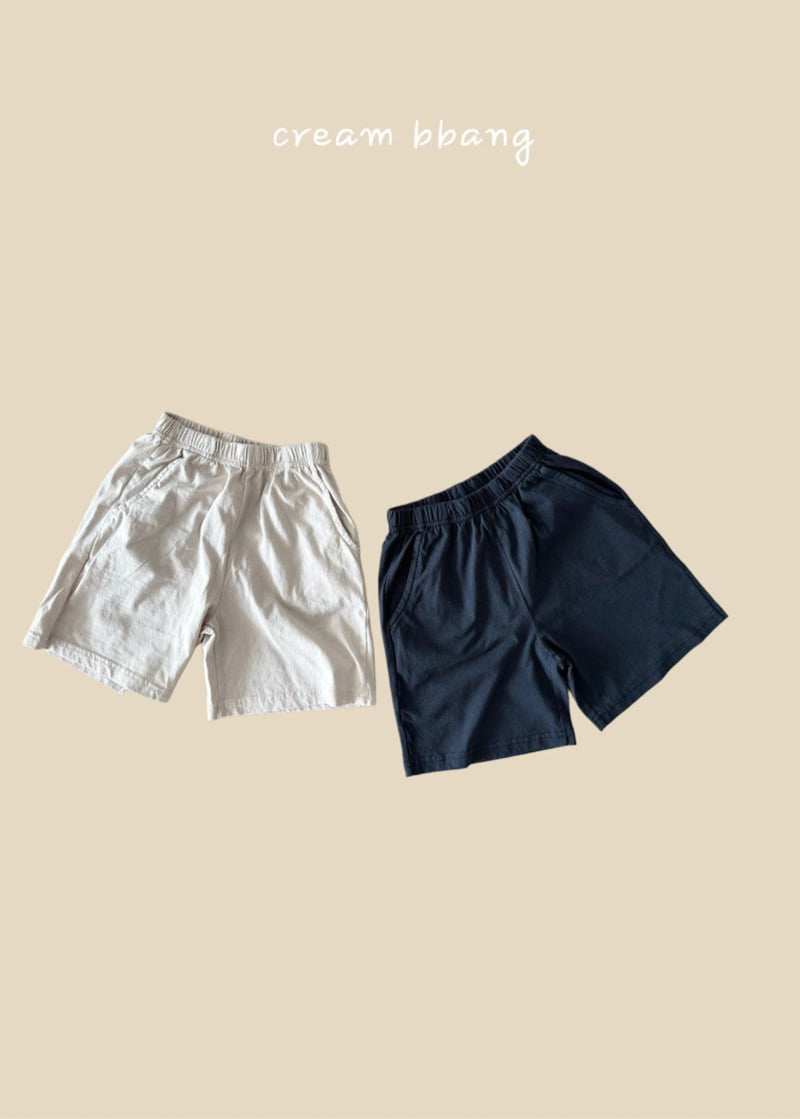 Cream Bbang - Korean Children Fashion - #magicofchildhood - Organic Cotton Shorts - 3