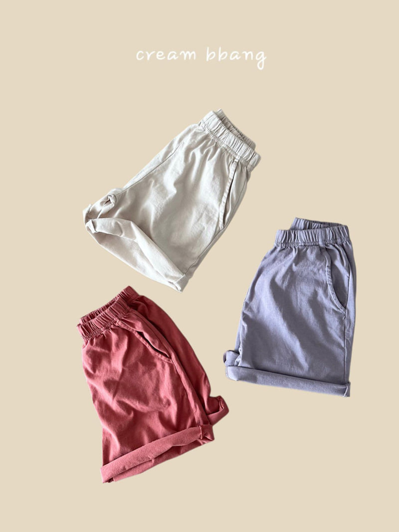 Cream Bbang - Korean Children Fashion - #magicofchildhood - Organic Cotton Shorts - 4