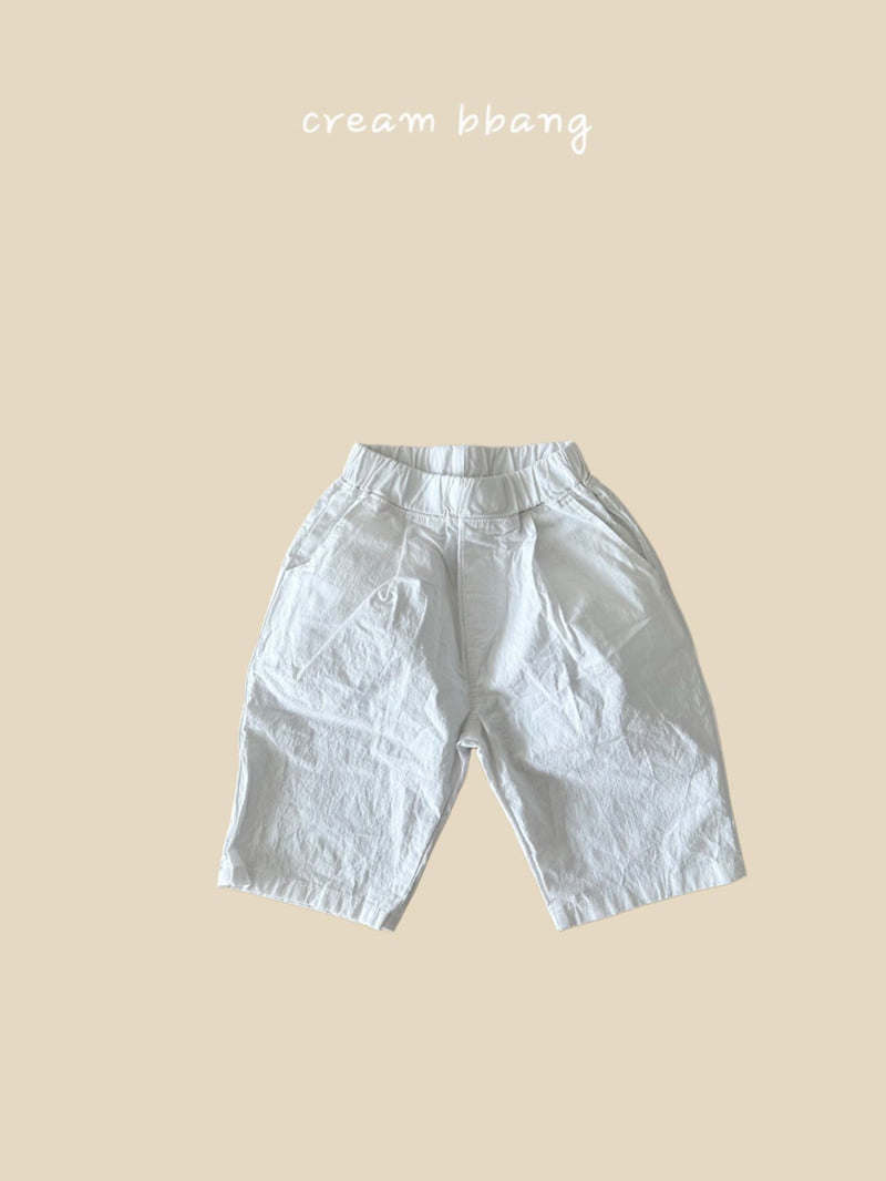 Cream Bbang - Korean Children Fashion - #minifashionista - Summer Linen Span Pants - 3