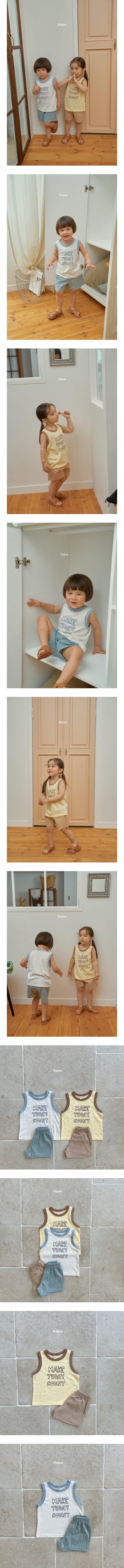 Dajoa - Korean Children Fashion - #prettylittlegirls - Today Top Bottom Set