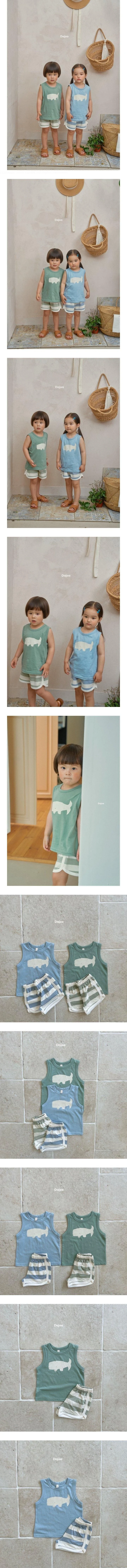 Dajoa - Korean Children Fashion - #stylishchildhood - Whale Top Bottom Set